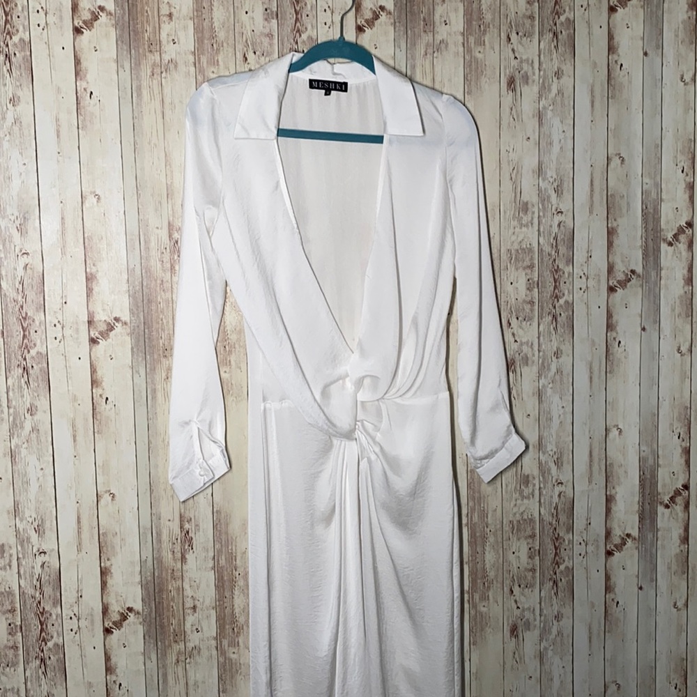 White dress cover up